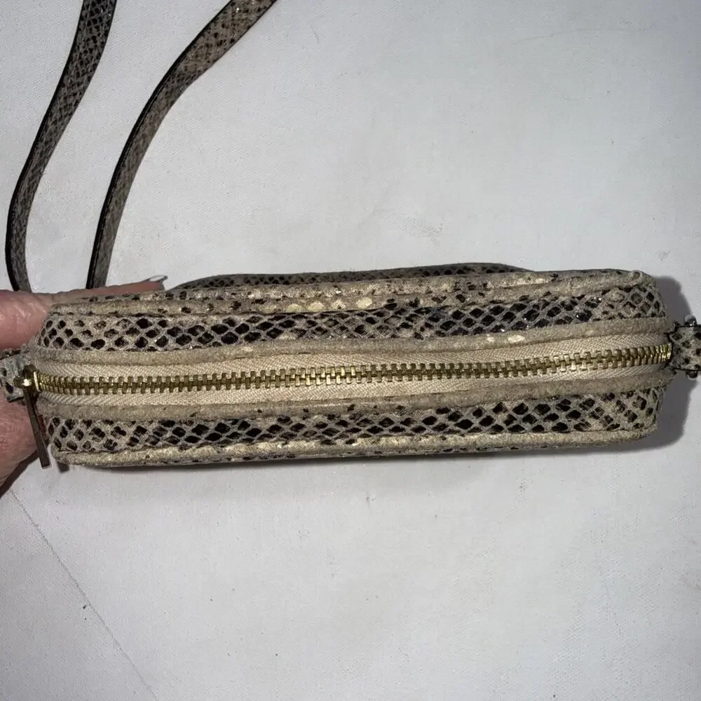 Michael Kors‎ Snakeskin Handbag/Cross body Purse Good Condition.